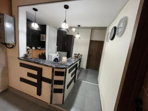 Kuchyň nebo kuchyňský kout v ubytování Hotel G&G