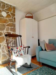 Pine tree cottage的休息区