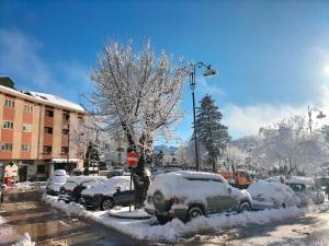Grand Hotel Europa Rivisondoli Centro during the winter