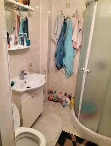 Ένα μπάνιο στο Dom jednorodzinny