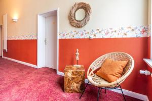 Posezení v ubytování Strandhotel Möwe