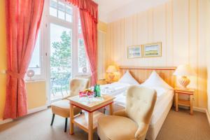 Posezení v ubytování Strandhotel Möwe