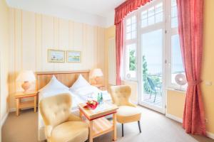 Posezení v ubytování Strandhotel Möwe