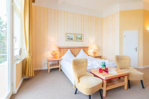 Posezení v ubytování Strandhotel Möwe