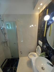 Koupelna v ubytování Barko rooms