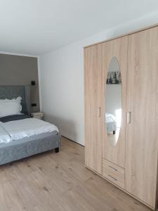 Katil atau katil-katil dalam bilik di Haus am Wanderweg