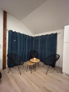 Posezení v ubytování Apartman Leina