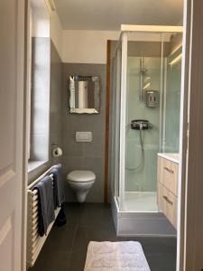 Koupelna v ubytování Chambres avec Vue