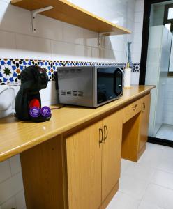 Cuisine ou kitchenette dans l'établissement Piso en centro San Juan Alicante