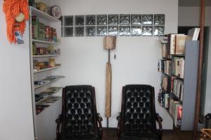 Knihovna v bed and breakfast