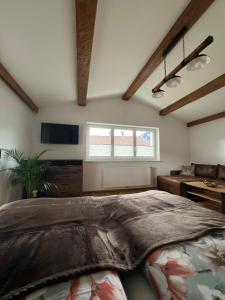 Posteľ alebo postele v izbe v ubytovaní Cityapartments Reutte