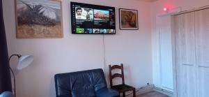 TV o dispositivi per l'intrattenimento presso Cozy studio in Hasselt