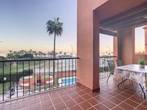 Balkón nebo terasa v ubytování APARTAMENTO PLAYA LA VIÑA P