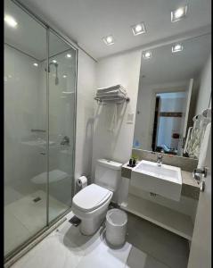 Ванная комната в QUARTO DUPLO - Suíte