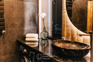 Kúpeľňa v ubytovaní Happy Nest - ApartamentyHappy pl