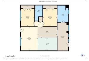 a floor plan of a building at Prickly Pear at Cactus Flower-HOT TUB-Pet Friendly-No Pet Fees! in Albuquerque