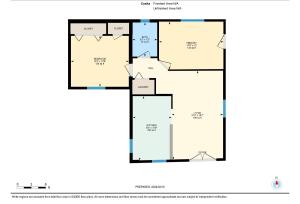 a floor plan of a house at Saguaro at Cactus Flower-HOT TUB-Pet Friendly-No Pet Fees! in Albuquerque
