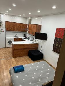A kitchen or kitchenette at Estudio Nueva Numancia