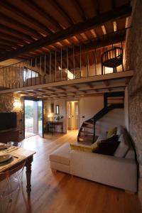 Χώρος καθιστικού στο Agriturismo iOlive Tuscany appartamento LECCINO