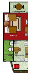 Plan de l'établissement Kundayo Serviced Apartments Lodge