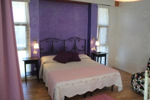 Postel nebo postele na pokoji v ubytování Axia Terme B&B, 4 min dal Centro Storico - PARK privato