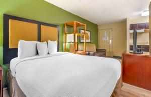Extended Stay America酒店 - 哥伦布 - 塔特尔客房内的一张或多张床位