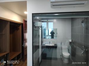 Koupelna v ubytování LS HOTEl
