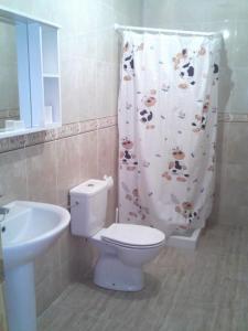 Phòng tắm tại Apartamentos Turísticos Edificio del Pino