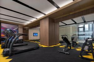 Fitness centrum a/nebo fitness zařízení v ubytování Hampton by Hilton Guangzhou Luoxi