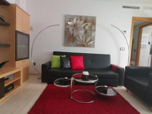 Posezení v ubytování Apartamento en la playa de Oropesa