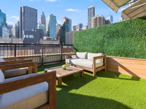 Posezení v ubytování 33 Hotel, New York City, Seaport