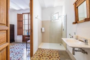 Kúpeľňa v ubytovaní Casa Metge Vidal