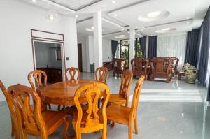 Posezení v ubytování Dieu Thong Hotel