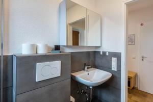 Koupelna v ubytování Ferienwohnung Schwarzwaldblick + 15 fotografií