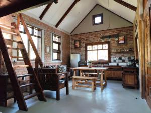Η κουζίνα ή μικρή κουζίνα στο Bethesda Mountain Lodge