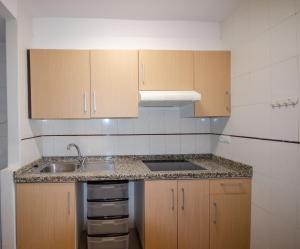 A kitchen or kitchenette at ARENA 8 Levante Beach Még 15 kép