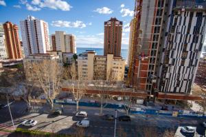 Widok na miasto Benidorm z tego apartamentu