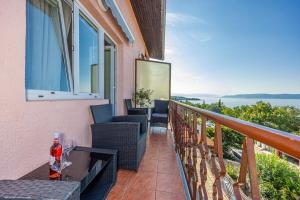 Balkón alebo terasa v ubytovaní Apartment Lisinski