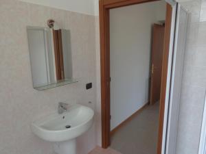 Koupelna v ubytování La Corte B&B