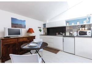 Η κουζίνα ή μικρή κουζίνα στο Shell Maqueda