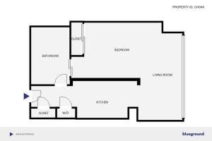 芝加哥的住宿－S Loop Studio w Gym 1 block from CTA Train CHI-348，相簿中的一張相片
