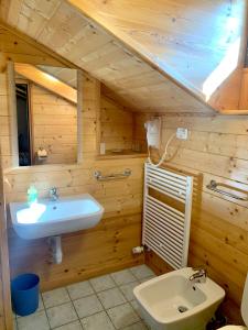 Kúpeľňa v ubytovaní Chalet del Lago