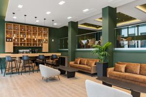 Posezení v ubytování Azur Hotel Volos