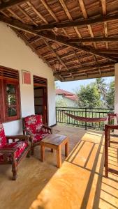 Balkón nebo terasa v ubytování Relax Beach House