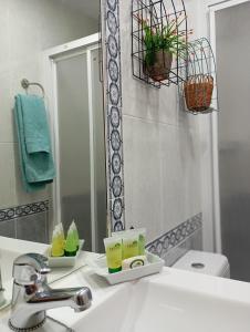 A bathroom at Casa Idiart