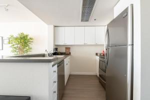 A cozinha ou cozinha compacta de South Beach 2br w tennis nr public transport SFO-1663