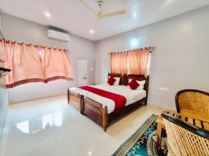 Voodi või voodid majutusasutuse The Boho Udaipur toas