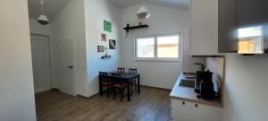 Kuchyň nebo kuchyňský kout v ubytování Appartement Petersberg