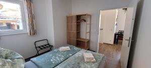 Postel nebo postele na pokoji v ubytování Appartement Petersberg