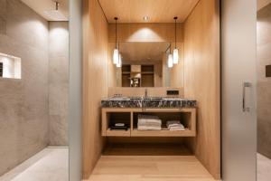 Koupelna v ubytování Hotel Therme Meran - Terme Merano